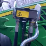 John Deere 6130 R + CHARGEUR + AUTOGUIDAGE
